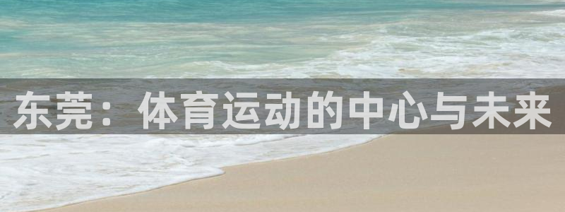 米兰体育官网下载平台注册：东莞：体育运动的中心与未来
