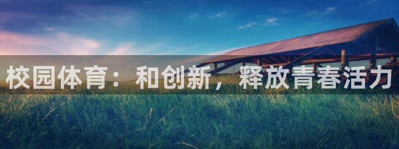 米兰体育官方正版app代理：校园体育：和创新，释放青春活力