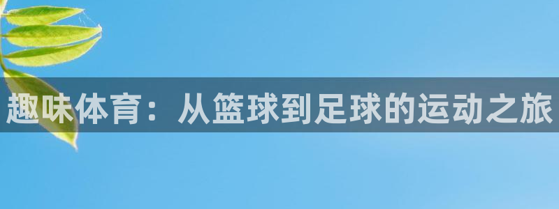 米兰体育官网下载平台APP：趣味体育：从篮球到足球的
